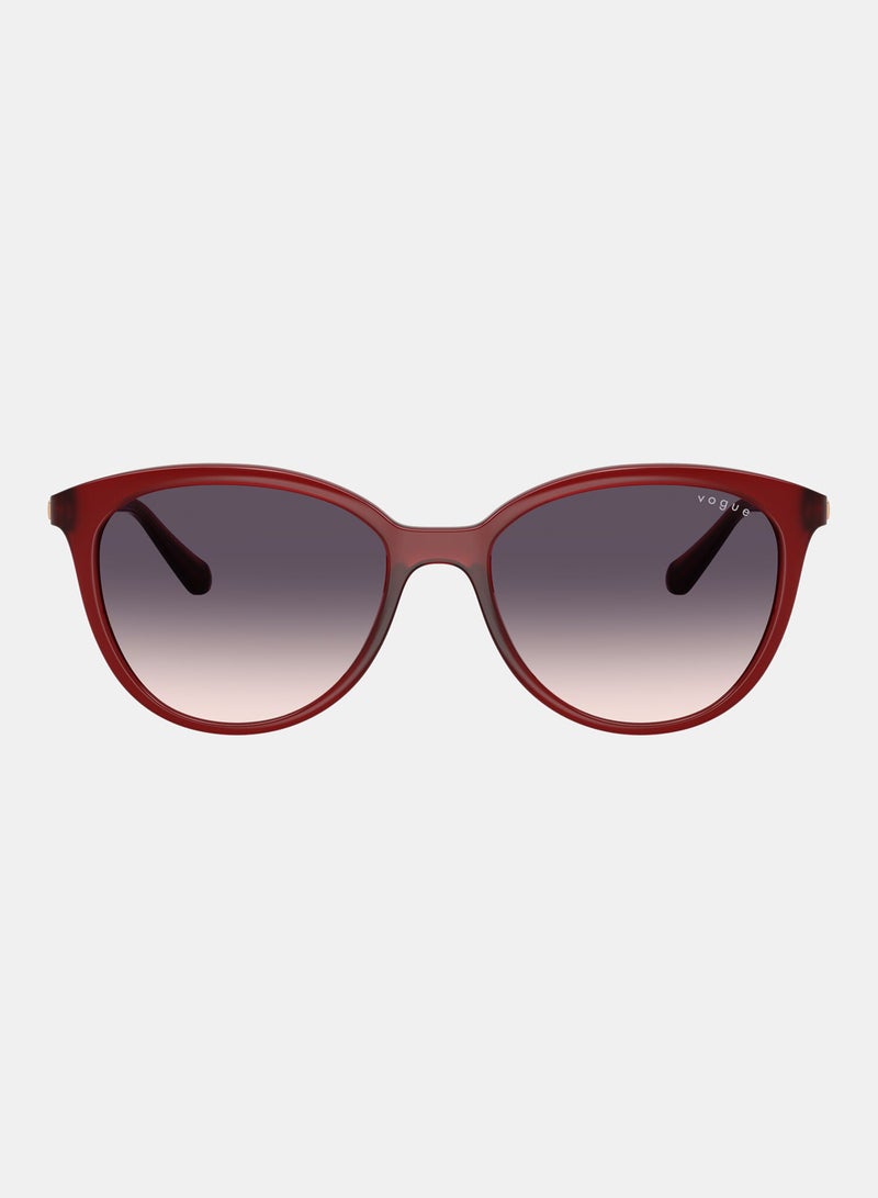 Vogue Full Rimmed Cat Eye Sunglasses 0VO5647SI - Image 1